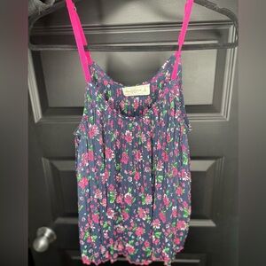 ABERCROMBIE & FITCH NEW YORK est. 1892 Floral spaghetti strap top. SMALL.